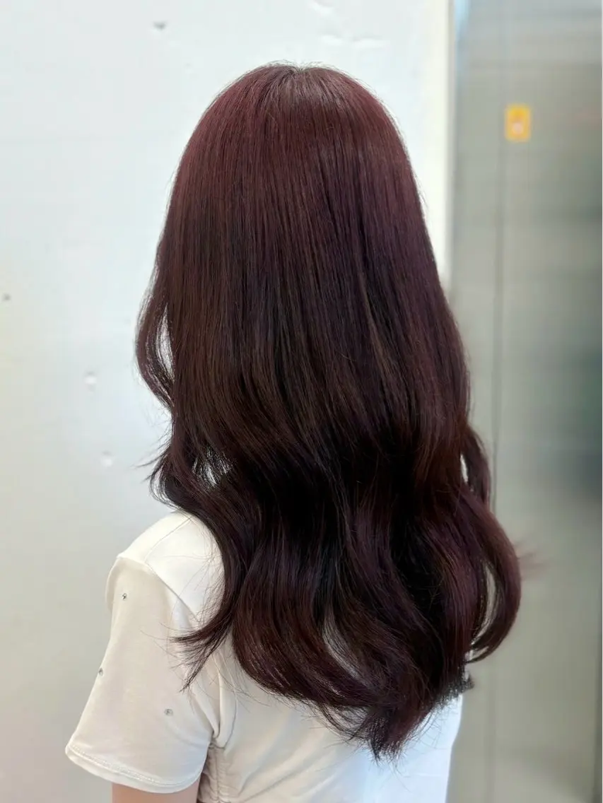カラー 野内 柚那のヘアスタイル