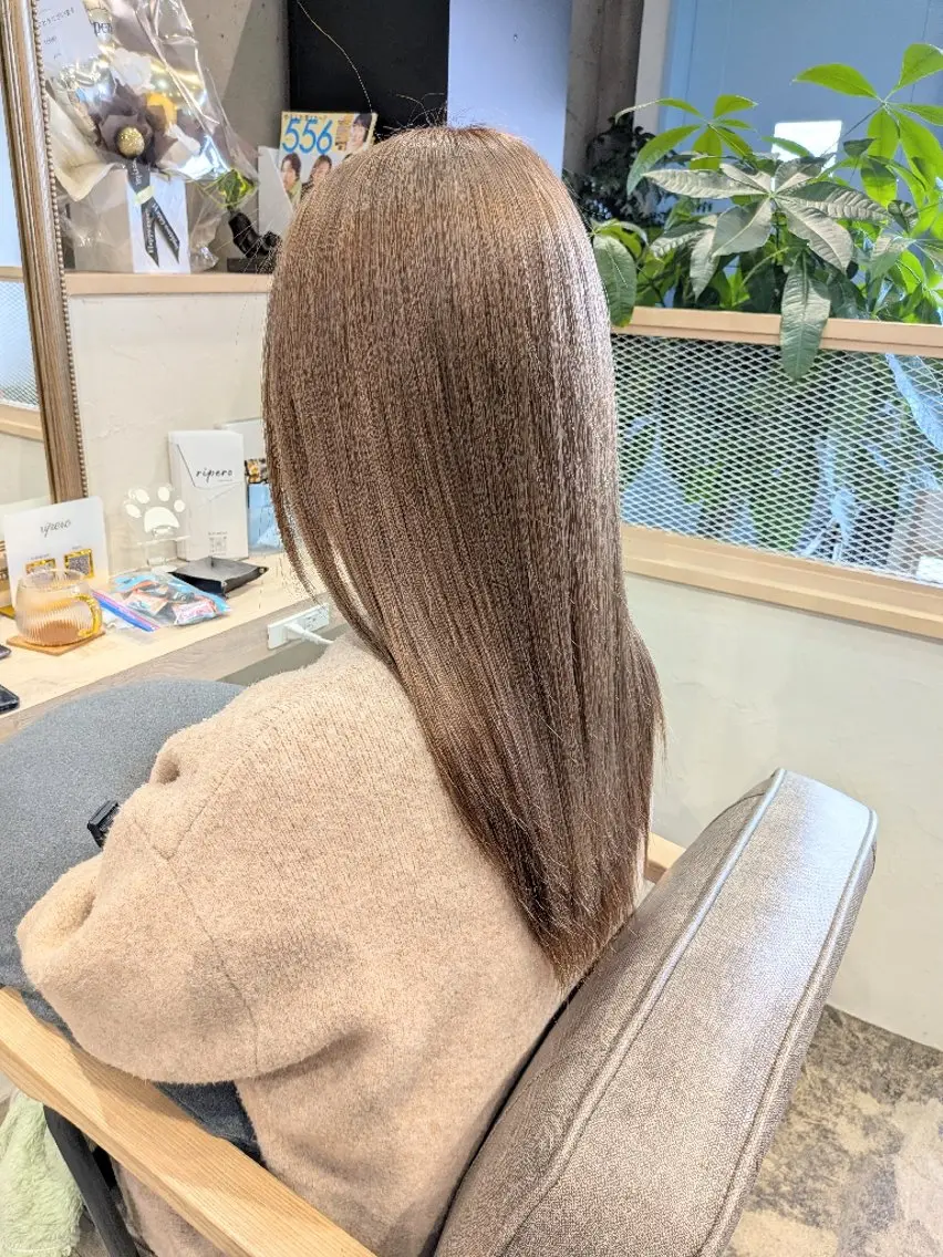 ロング カット ヘアカラー トリートメント ripero   のエステ・リラクイメージ