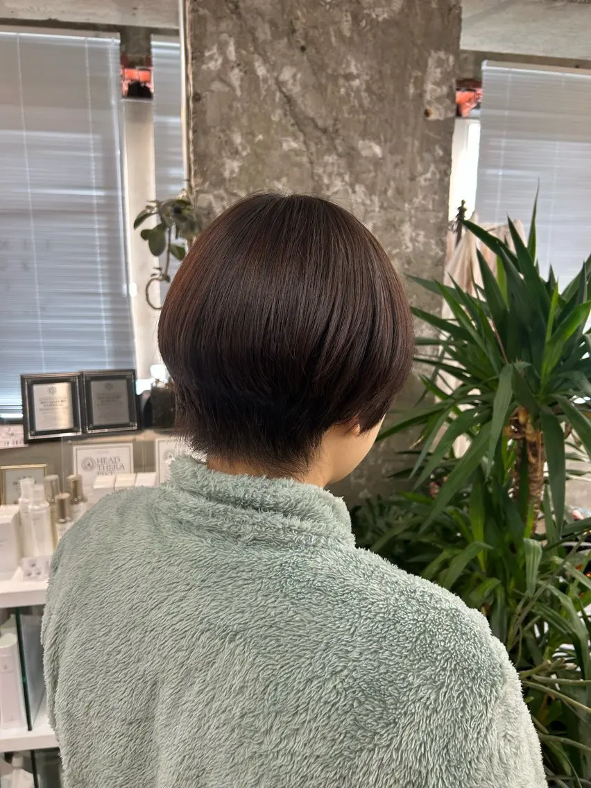 ショート サワムラ ソナタのヘアスタイル