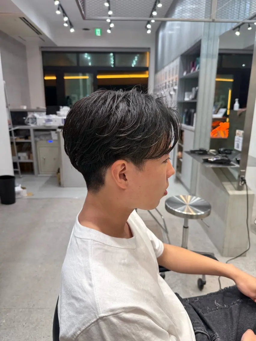 パーマ メンズ 当日予約⭕️ 太田のヘアスタイル