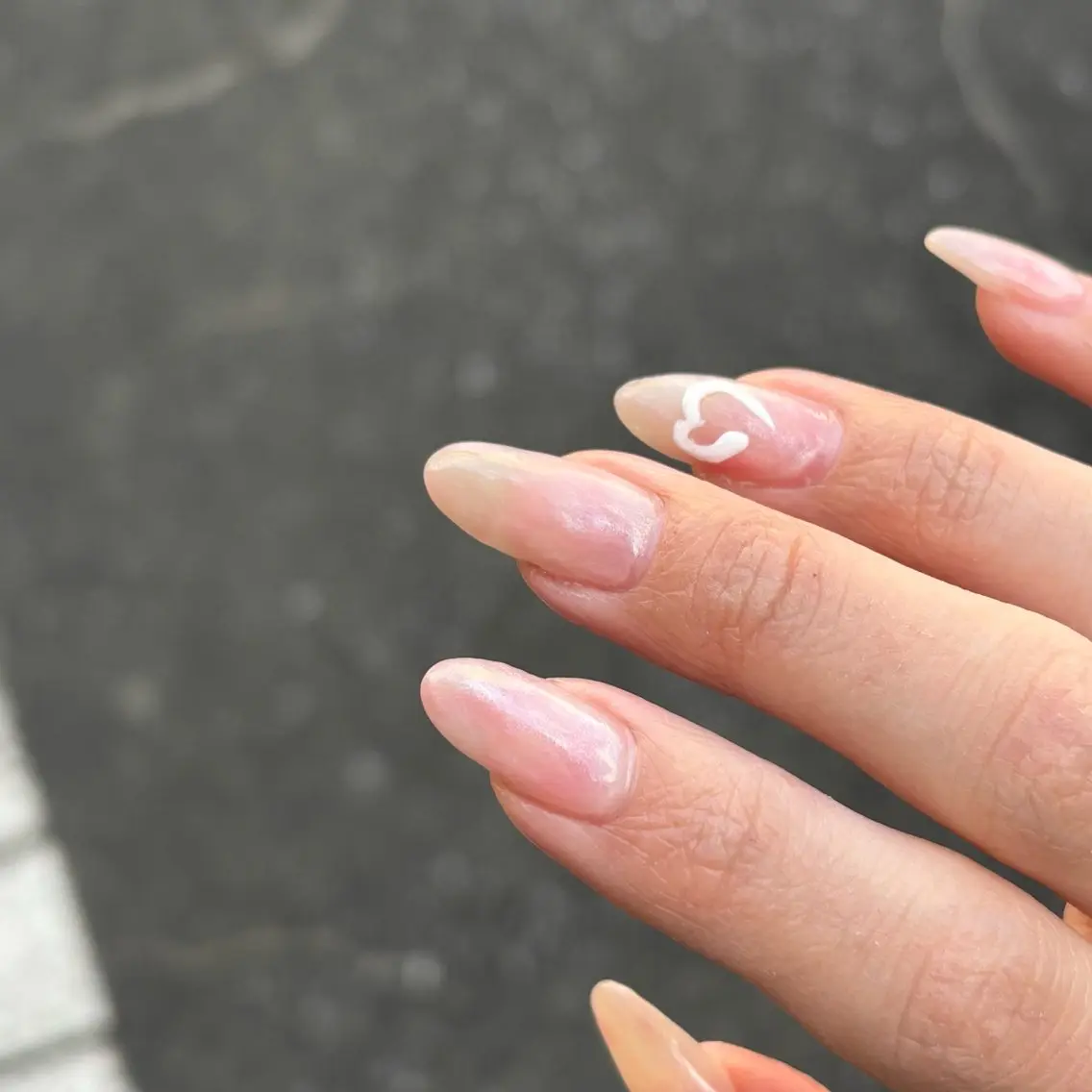 ネイル ジェルネイル パラジェル juri . 自由が丘⌇フィルインのネイルデザイン