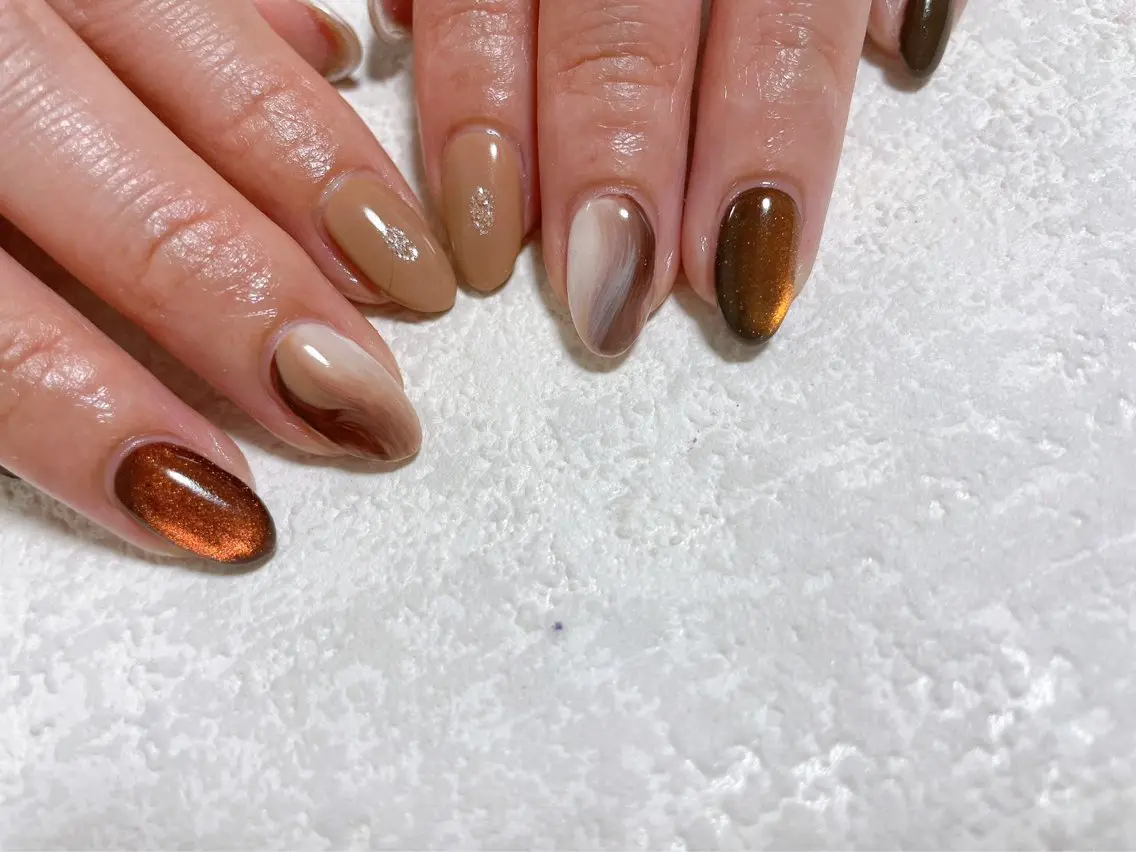 ネイル ジェルネイル 韓国ネイル メンズネイル パラジェル バレンタイン kiki nail たまプラーザのネイルデザイン