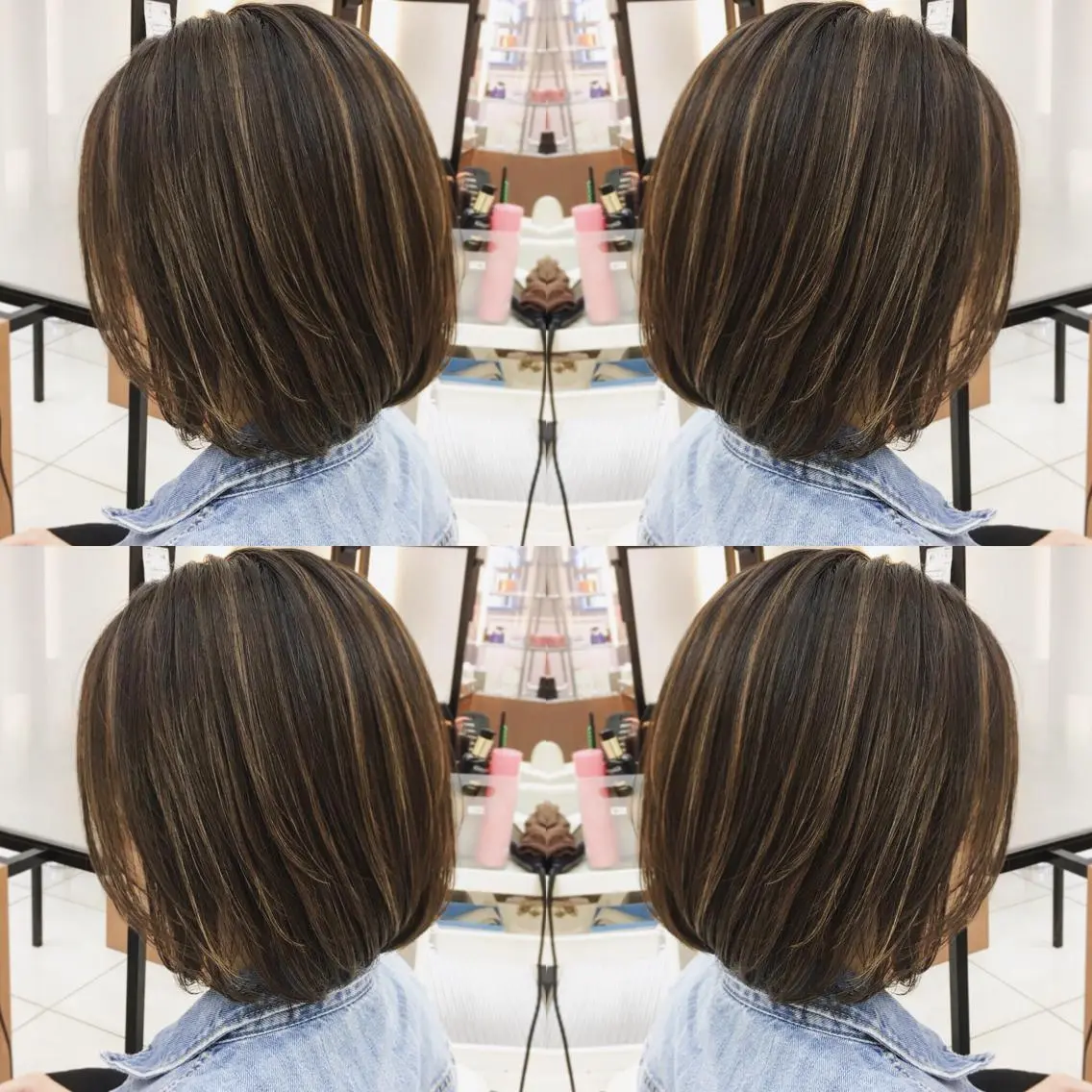 ショート カラー ハイライトカラー ハイライト カット ヘアカラー ブリーチ/バレイヤ ージュ川端裕司のヘアスタイル