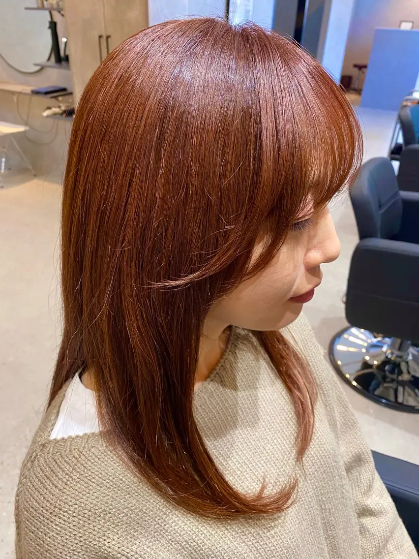 ロング 大林　恵理 【Agu 屋島】のヘアスタイル
