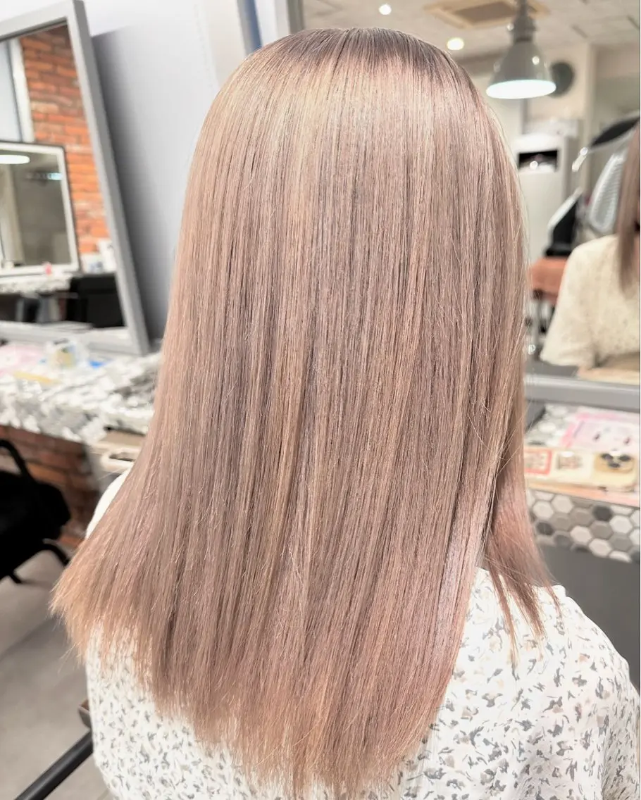 ミディアム quill クイル　ツボイタクマのヘアスタイル