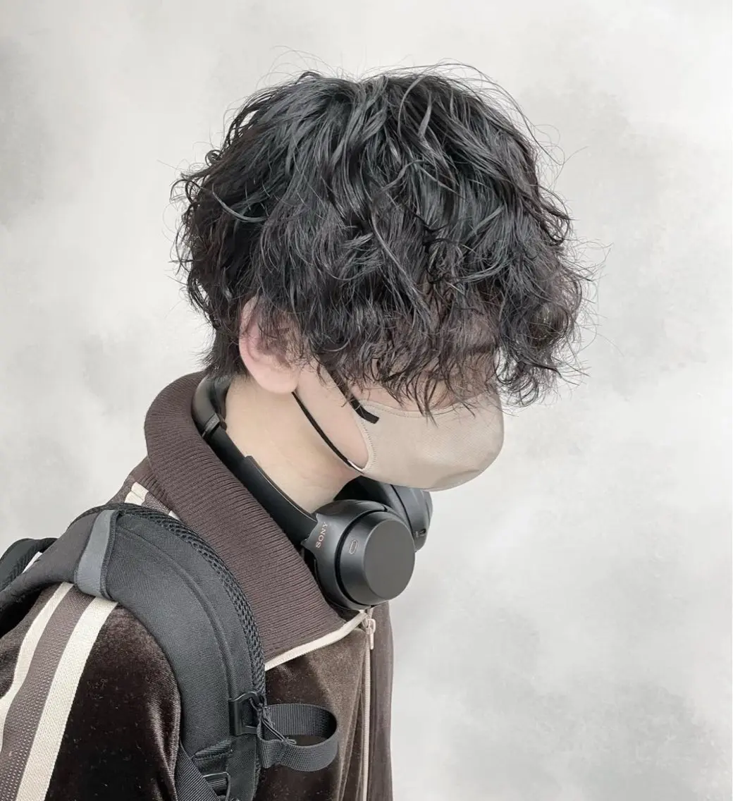 【minimo6月限定価格】💫☘️men'sカット➕パーマ☘️💫の写真