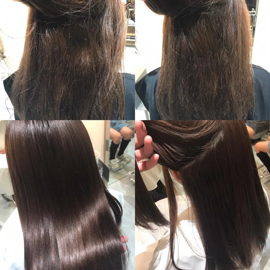 ロング 縮毛矯正 トリートメント 撮影モデルさん募集 渡邊直幸のヘアスタイル