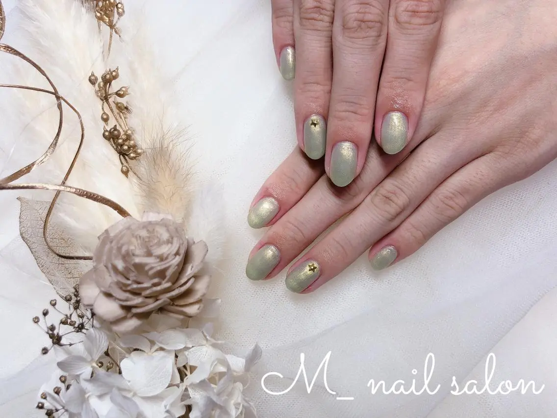 ネイル ワンカラーネイル M_ nail salonのネイルデザイン