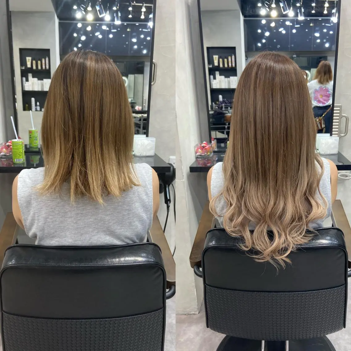 セミロング カラー ヘアアレンジ ar+ ❤︎ maiのヘアスタイル