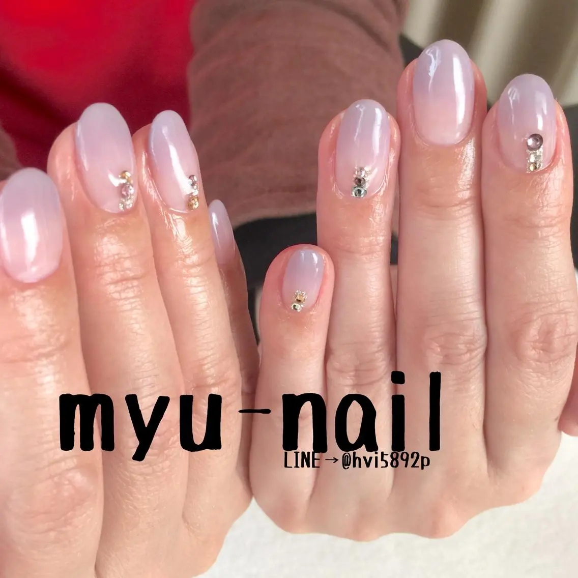 ネイル ハンドネイル ホームサロン myu-nailのネイルデザイン
