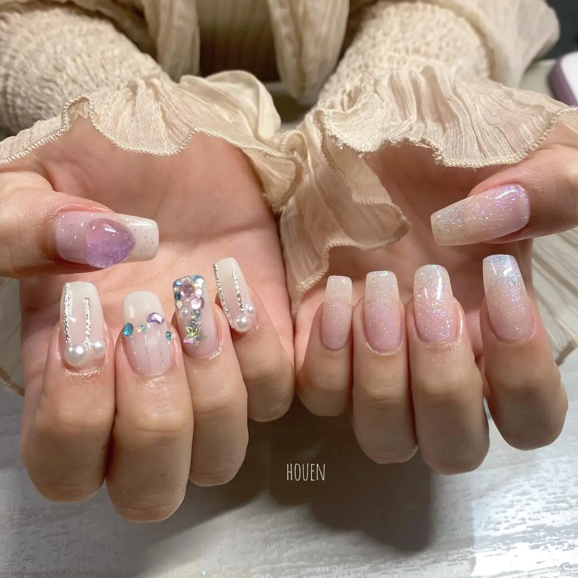 ネイル 持ち込み I pinknail 韓国風·持ち込み専門のネイルデザイン