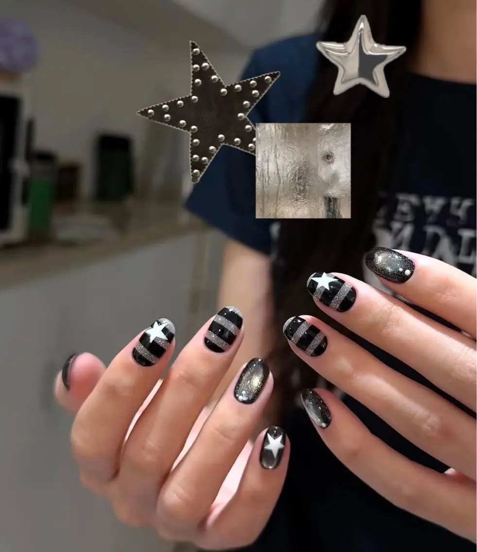 ネイル アートネイル オーロラネイル チークネイル フレンチネイル ガラスフレンチ ハンドネイル 🎀🎀YooLi Nail Salonのネイルデザイン