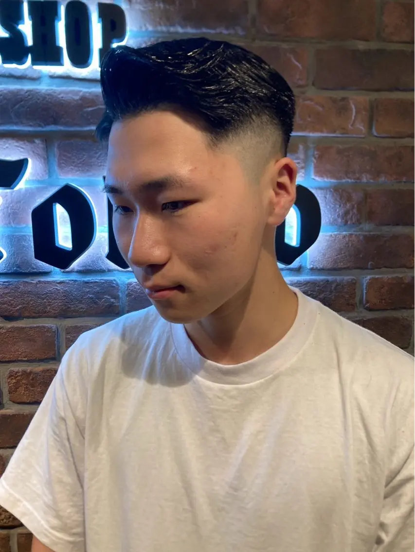 ショート ヤマザキ ユキヤのヘアスタイル