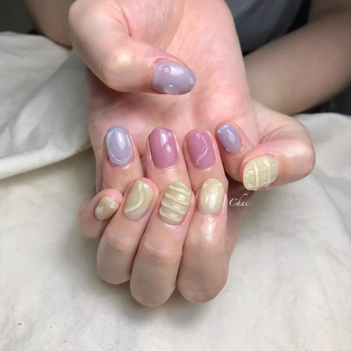 ネイル ハンドネイル 💅chainail _ai📍鶴橋のネイルデザイン