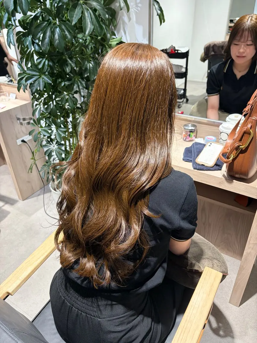 ロング カラー SAAYA/ カラーモデル募集中のヘアスタイル