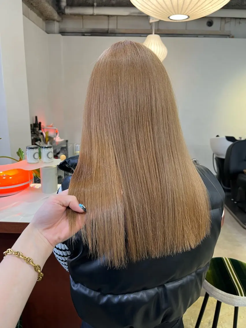 ロング カラー Sanaダブルカラー ✨️パルコ徒歩1分のヘアスタイル