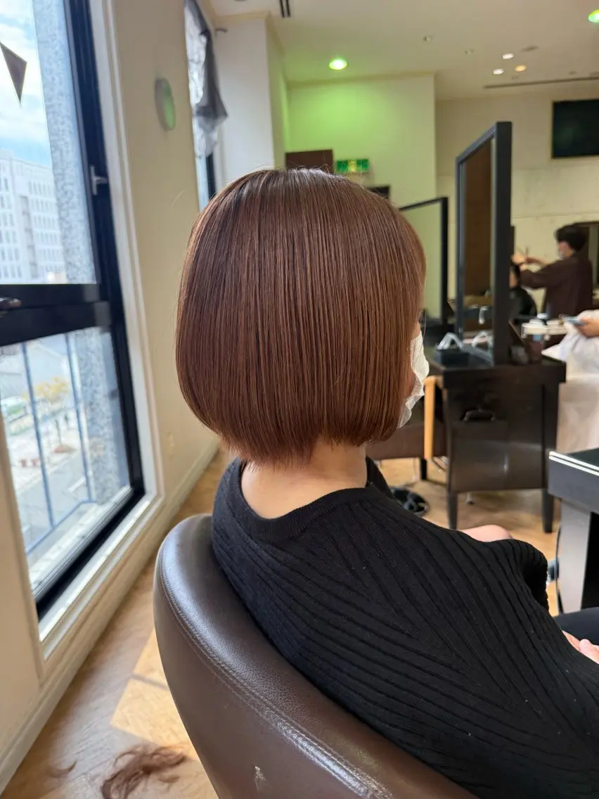 ショート ショートボブ ボブ ショートヘア 溝口 槙里也のヘアスタイル