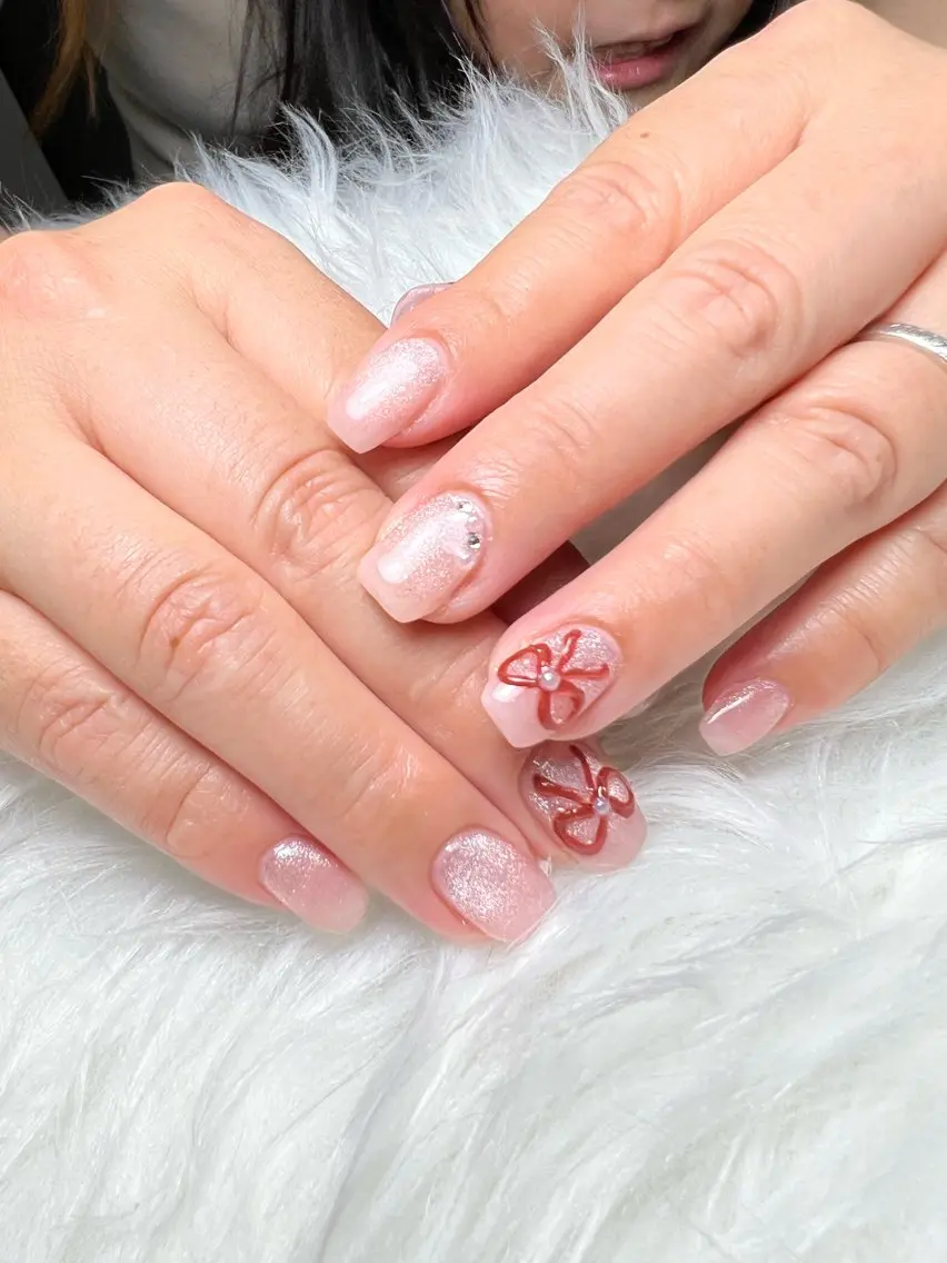 ネイル マグネットネイル ハンドネイル フットネイル Sun nail ...ayaのネイルデザイン