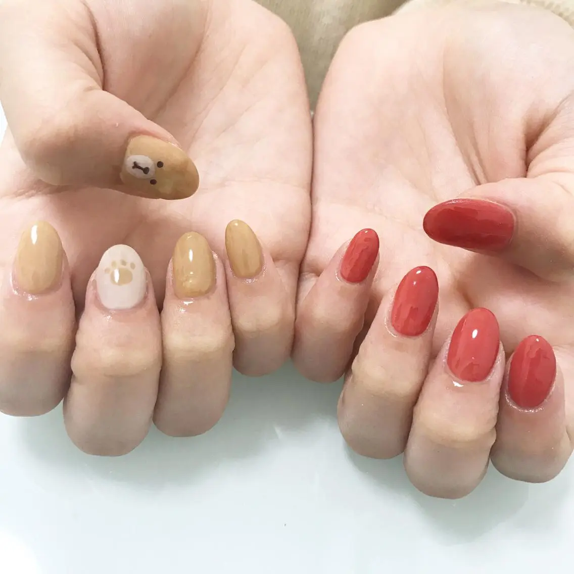 ネイル 板垣 綾乃のネイルデザイン