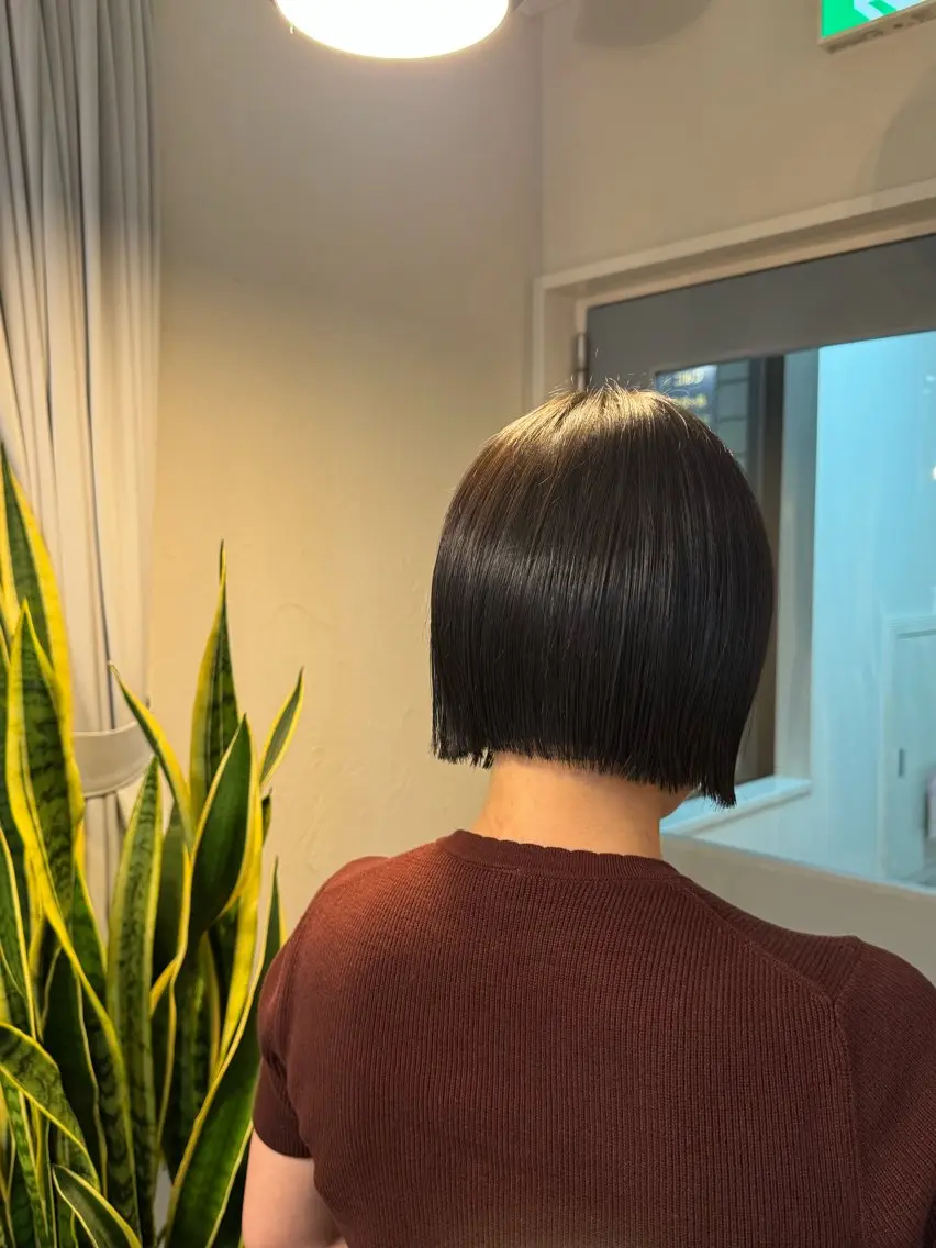 ミディアム 檜木 奈央のヘアスタイル