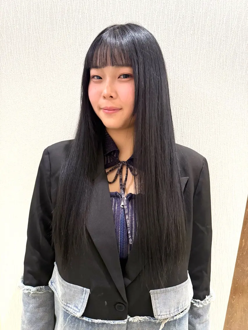 ロング アッシュ 韓国風カラー ボブ 髪質改善 韓国風ヘア 🌿寄り添い型美容師 🌿yuiのヘアスタイル