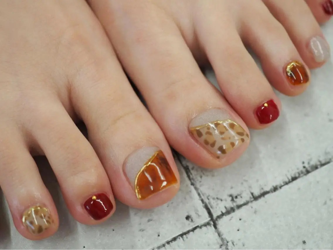 フット★アートし放題コース💅※必ず補足説明をお読み下さい。の写真
