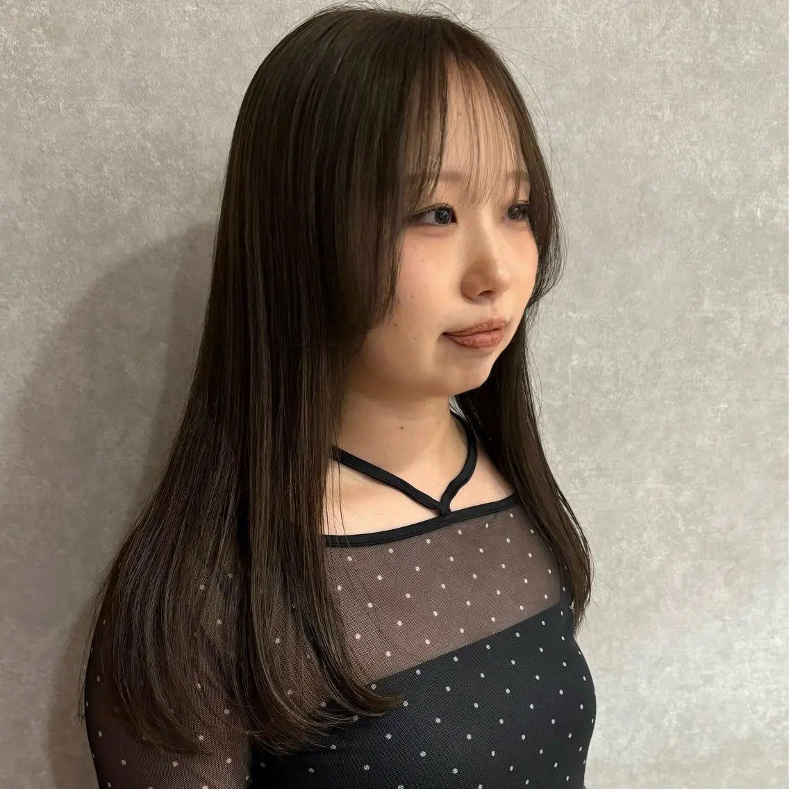 セミロング ヘアカラー 透明感/オリーブ /わがつまこうすけのヘアスタイル
