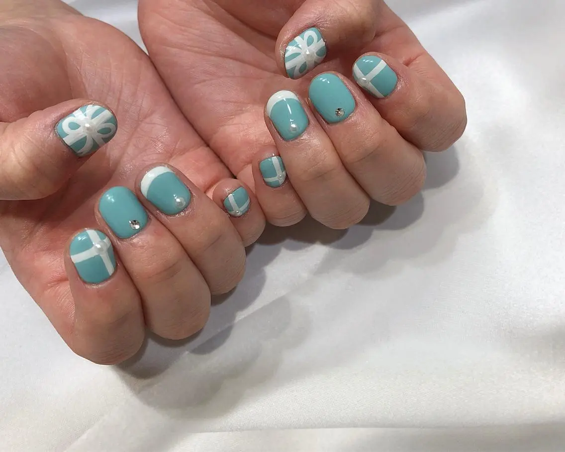 ネイル アートネイル ブライダルネイル saki_ nail heronのネイルデザイン