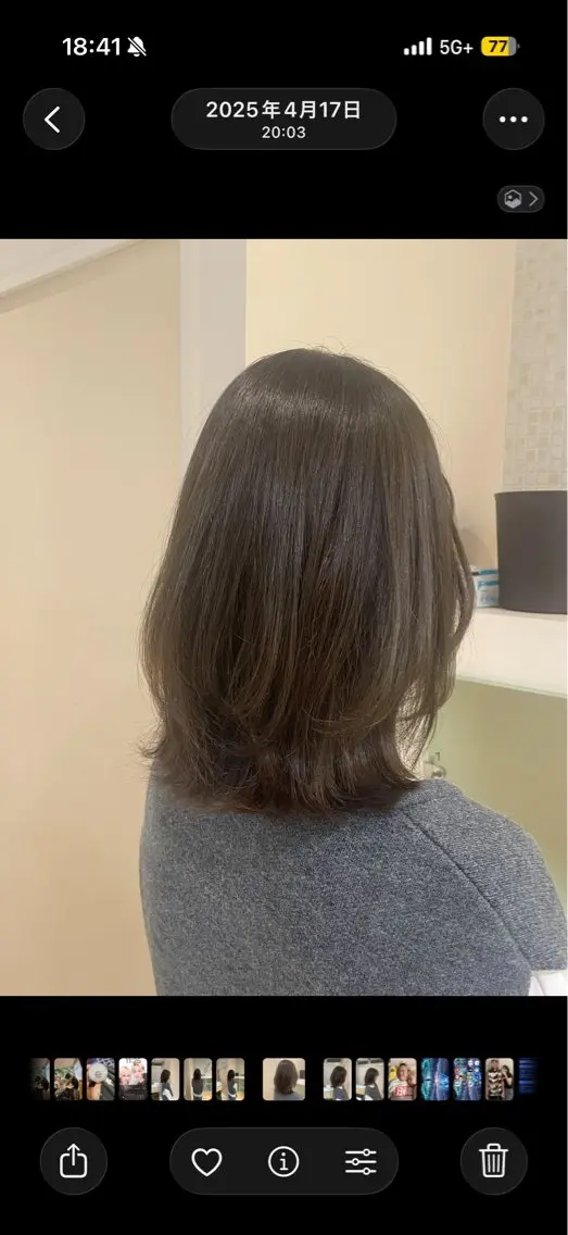 カラー ヘアカラー 西村 瑠菜のヘアスタイル