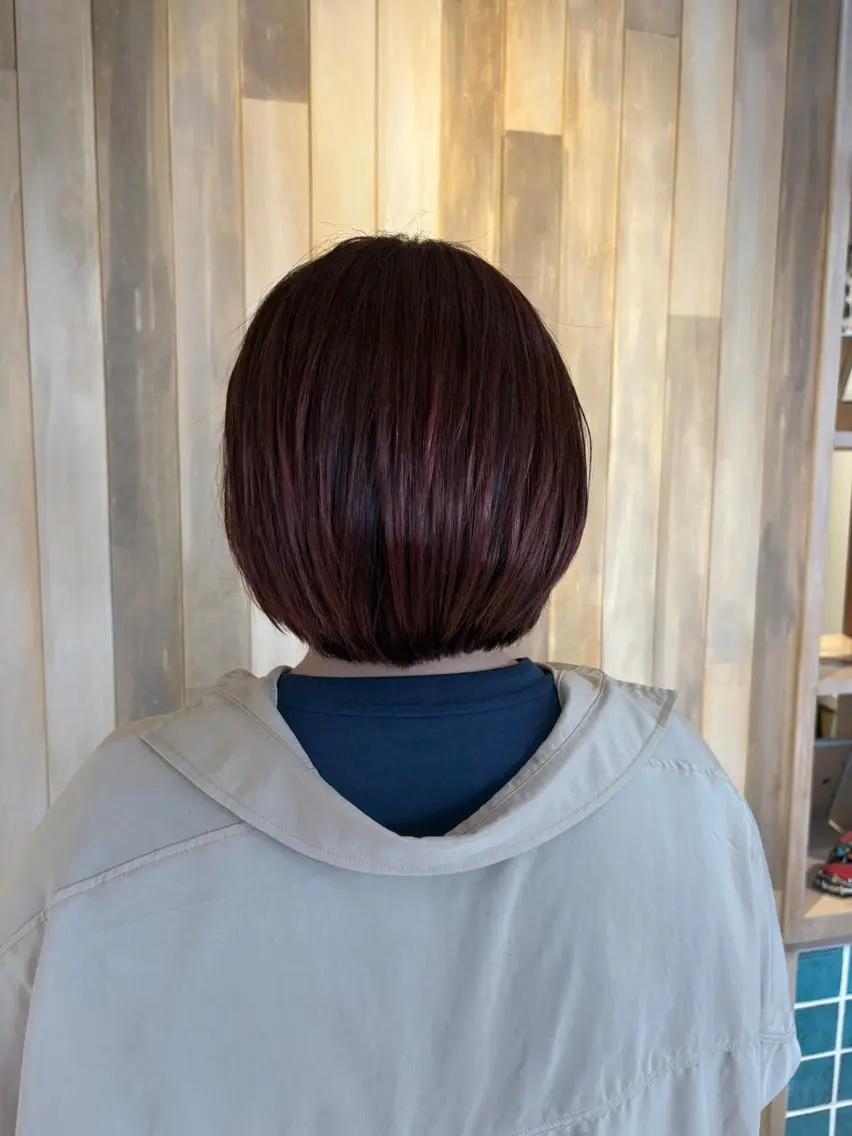 ショート カラー カット 池田 美紀のヘアスタイル