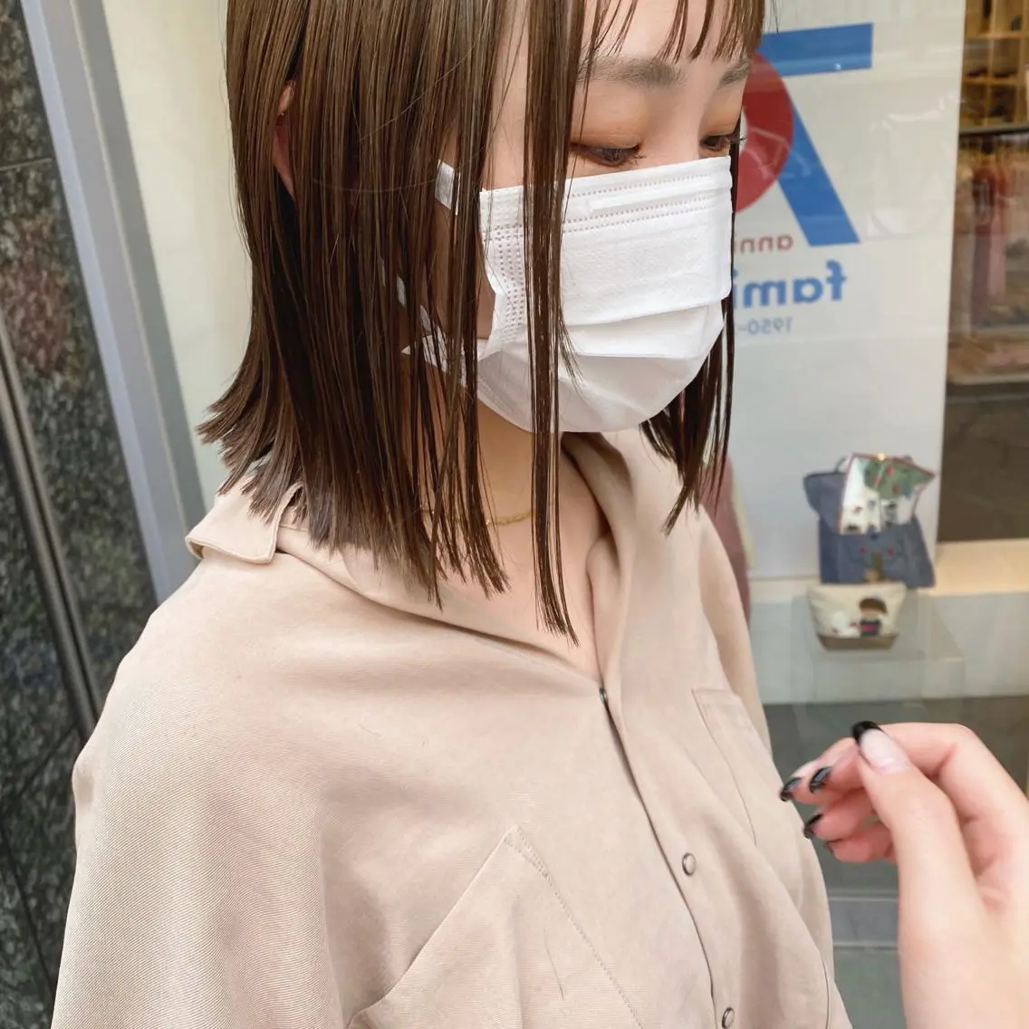 ショート カラー カット ヘアカラー マンツーマン半個室 tamuraのヘアスタイル