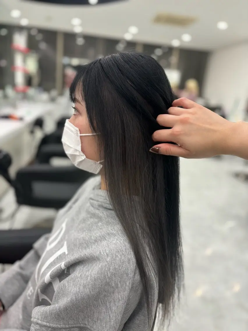 ロング カラー ヘアアレンジ ヘアカラー トリートメント ヘアセット 透明感💕今っぽ似合 わせ𝐍𝐨. 𝟏のヘアスタイル