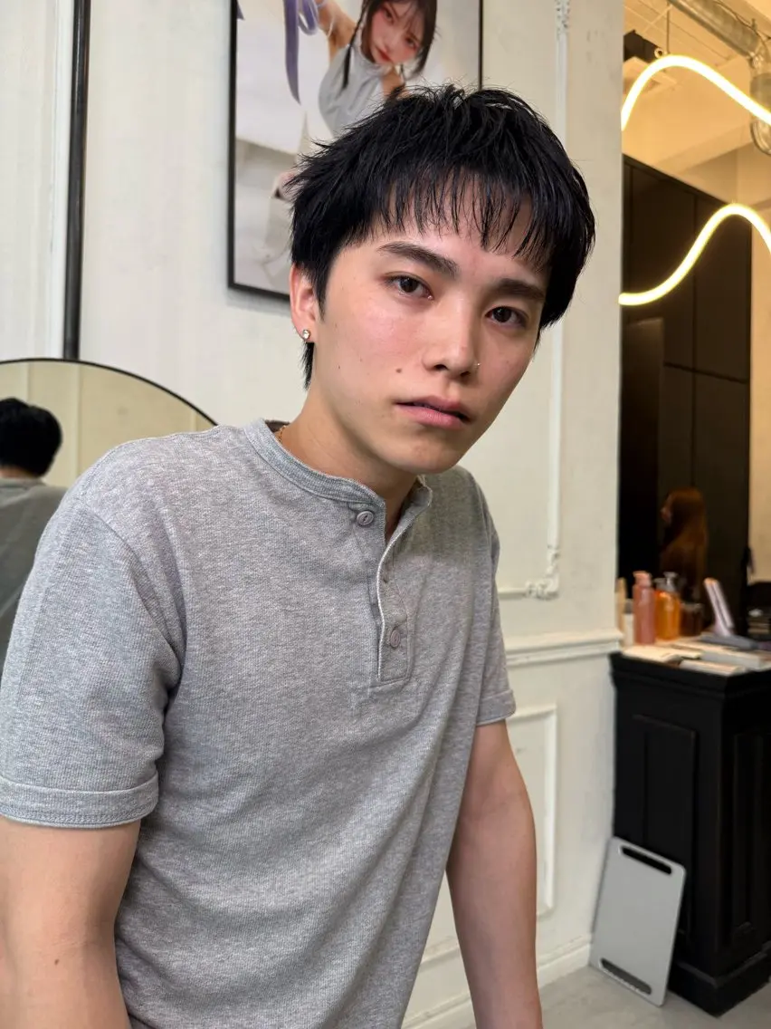 パーマ メンズ Maison HALU/雄大のヘアスタイル