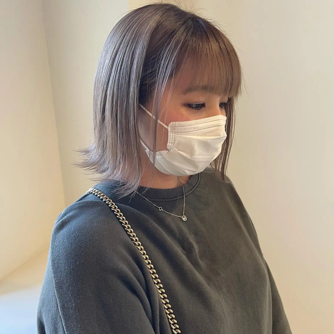 ショート カラー 清水 亮太／赤み消しカラーのヘアスタイル