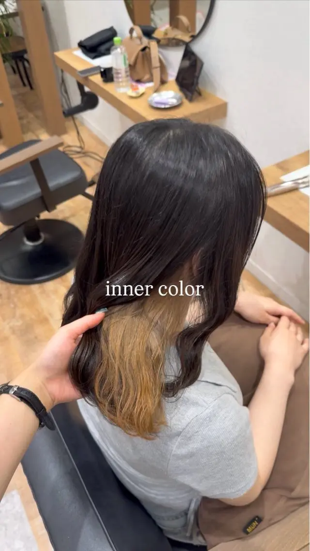 ヘアカラー 💎寒色特化💎 透明感カラーみきのヘアスタイル