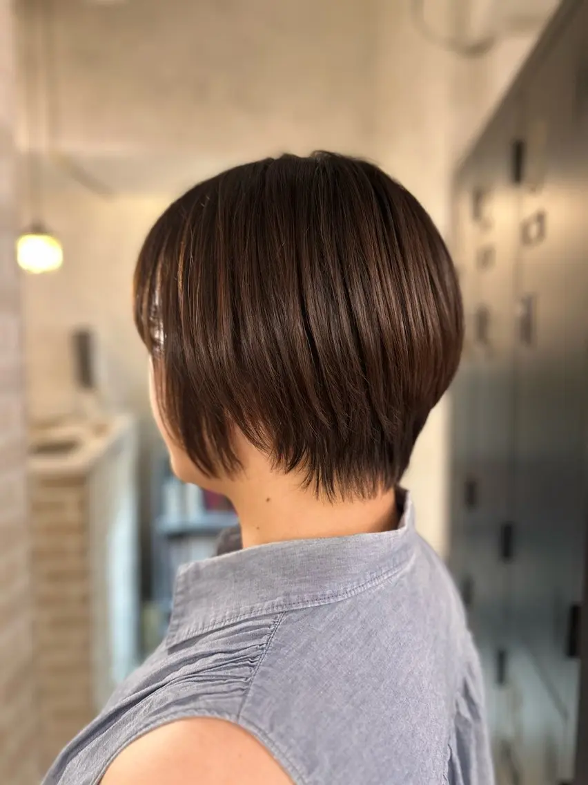 ショート ︎︎☁🧺チヒロ モデル募集🧺︎︎☁のヘアスタイル