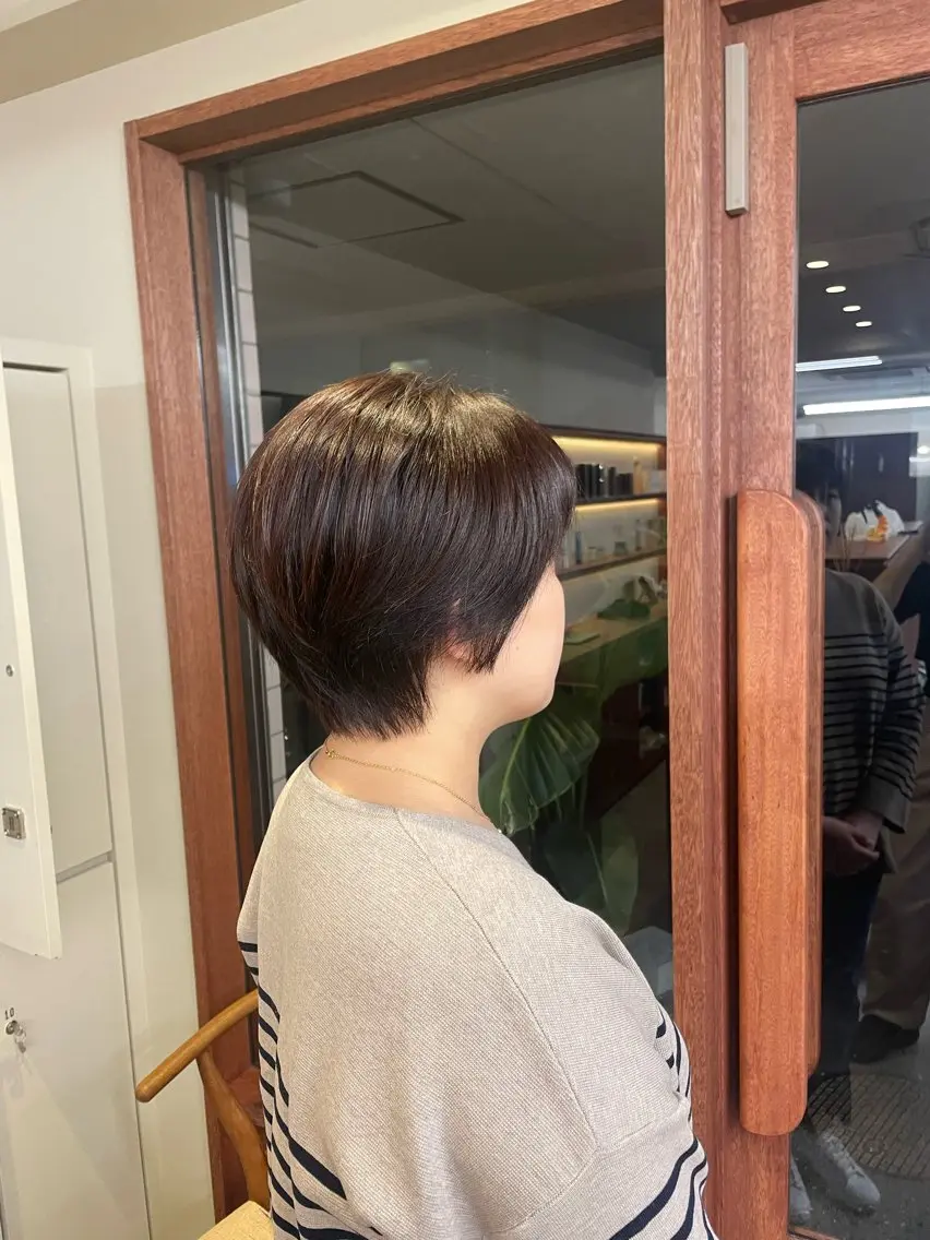 ショート ショートヘア ayano 🌱のヘアスタイル