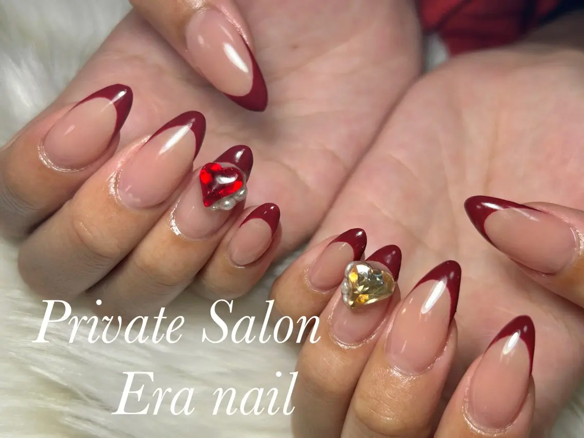 ネイル フレンチネイル ハンドネイル Era nailのネイルデザイン