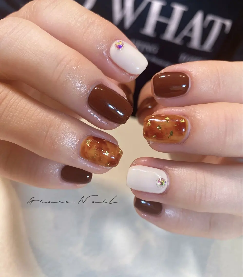 ネイル ハンドネイル ☆*。Grace Nail。*☆のネイルデザイン
