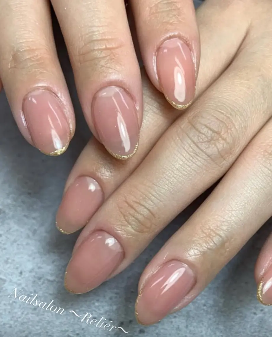 ネイル グラデーション オフィスネイル シンプルネイル ハンドネイル Nailsalon 〜Reliér〜のネイルデザイン