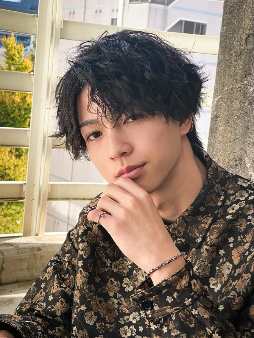 メンズ メンズパーマ 坂口 駿平のヘアスタイル