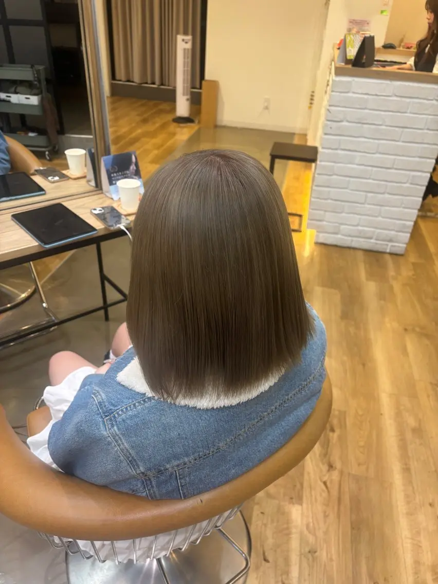 カラー ヘアカラー CINQ ゆりんのヘアスタイル