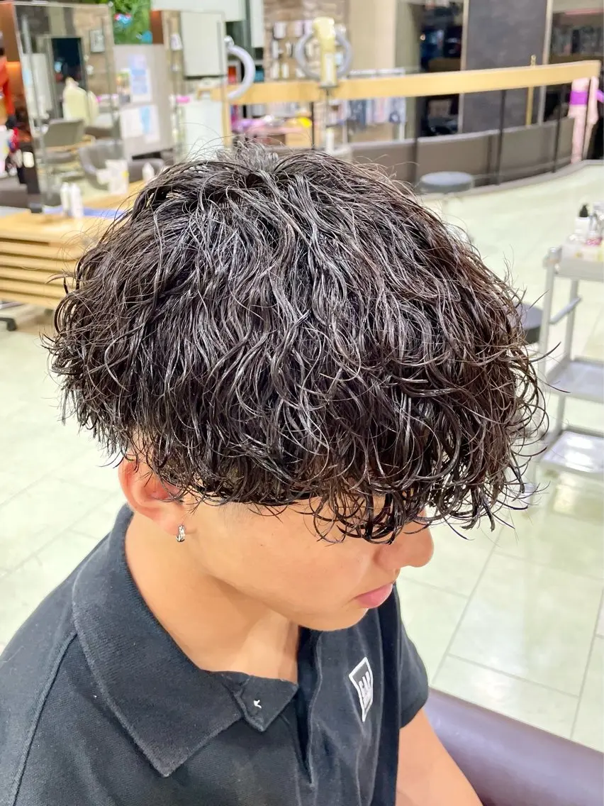 パーマ メンズ mens骨格矯正/ 理論パーマ/yuyaのヘアスタイル