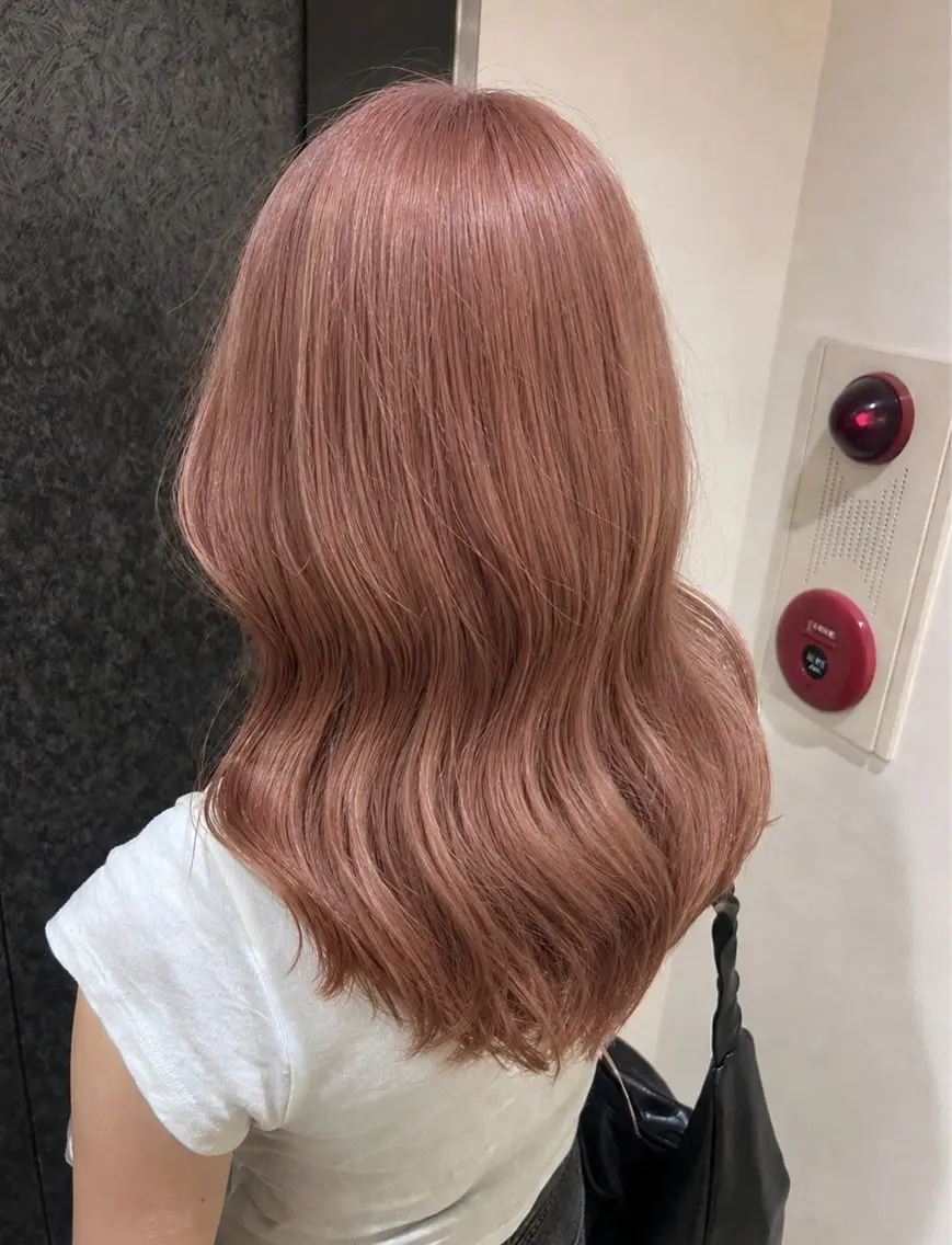 ロング ヘアカラー 髪質改善カラー/ 透明感カラー🫧のヘアスタイル