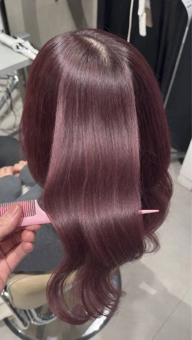 ロング カラー ヘアアレンジ ヘアカラー トリートメント 【デザイン/透明感】 Rinon🎀のヘアスタイル
