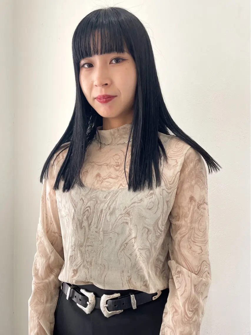 セミロング 似合わせカット HIBIKI/原宿 ハッシュカット🪄のヘアスタイル
