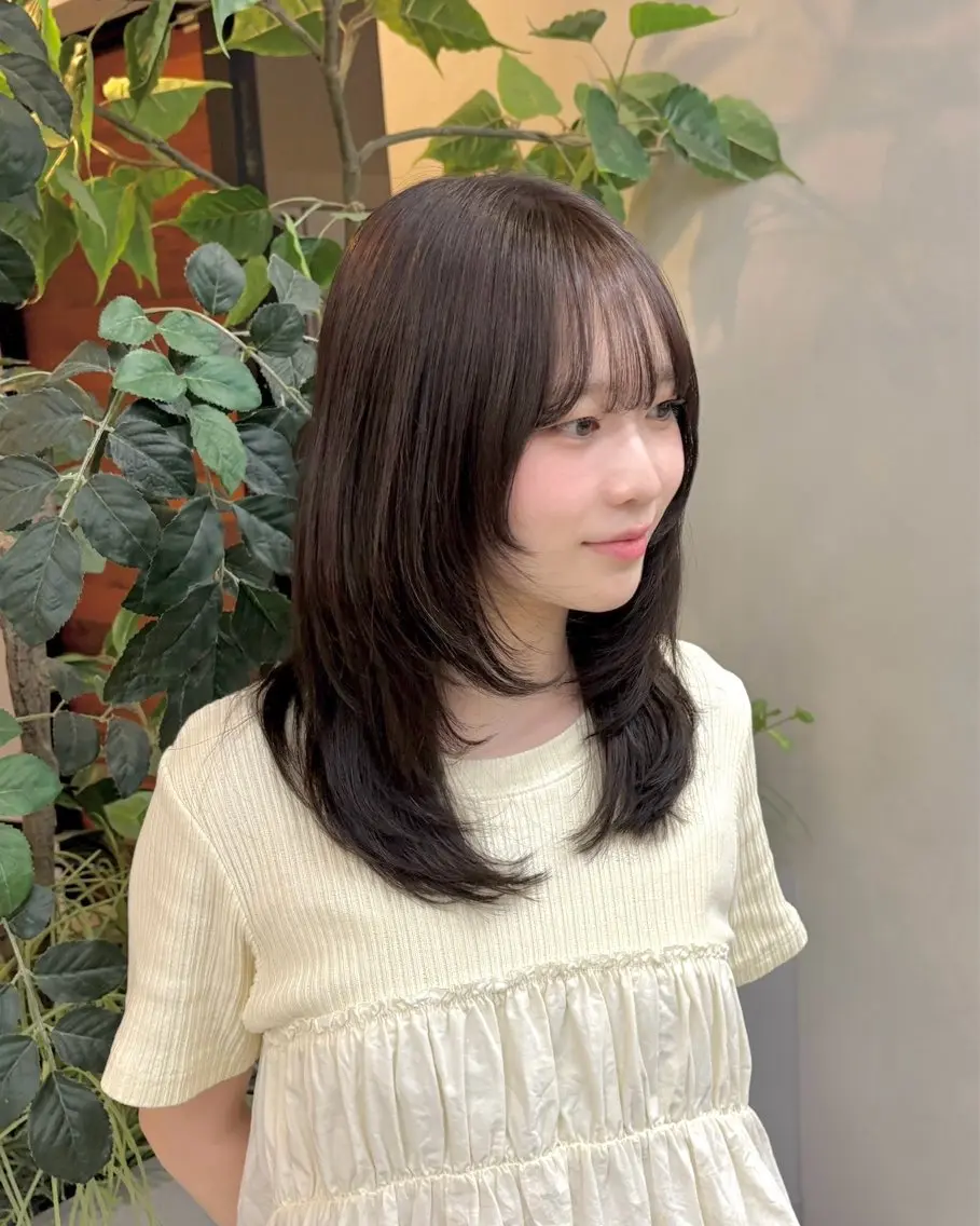 透明感カラー+Aujua 7step トリートメント🎀➳の写真