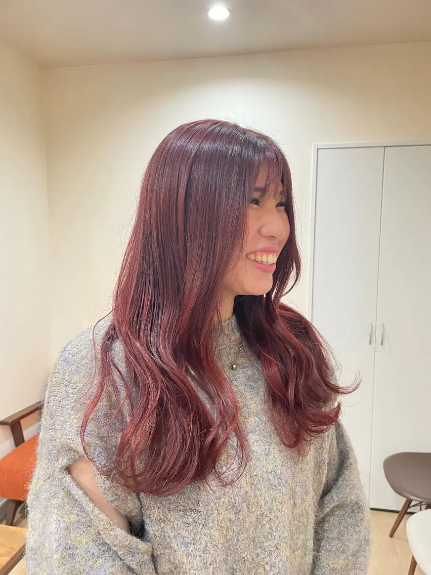 カラー ヘアカラー 金森 実海のヘアスタイル