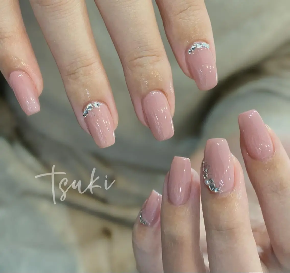 ショート ネイル ハンドネイル ハンドケア LUNA Nail salon💕のネイルデザイン
