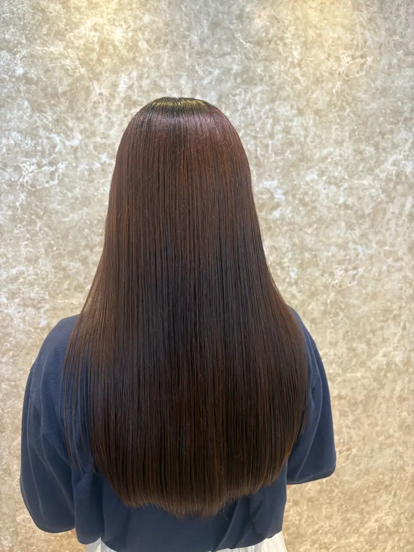 ロング トリートメント アベ ミスズのヘアスタイル